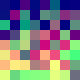 some colourful pixels